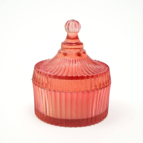Posh Radiance Scented Candle Orange Luxury Fragrance Jar