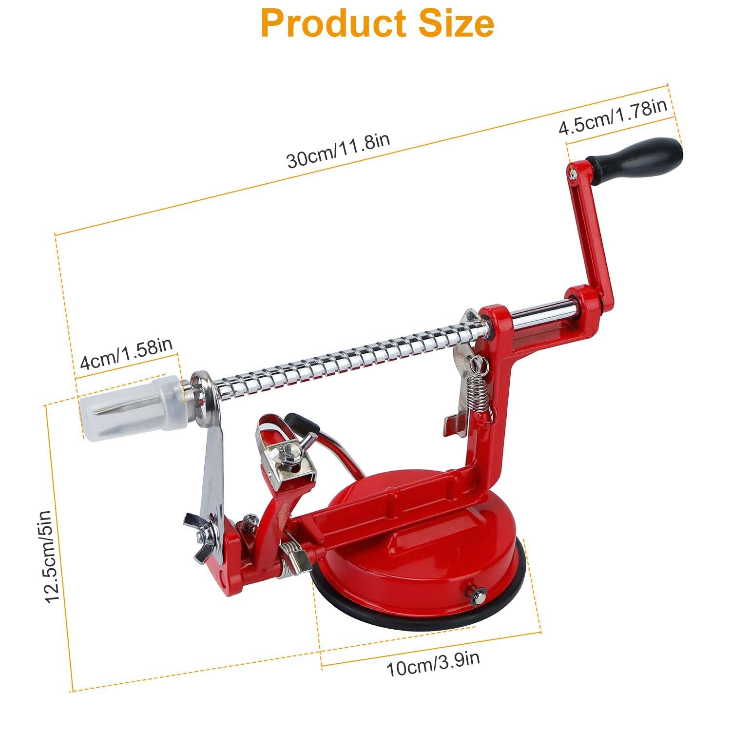 3 in 1 Apple Peeler Corer and Slicer Machine