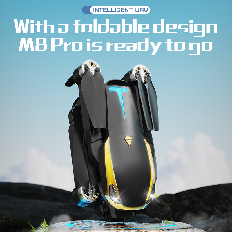 M8 Pro Drone 6K Camera RC Quadcopter Altitude Hold