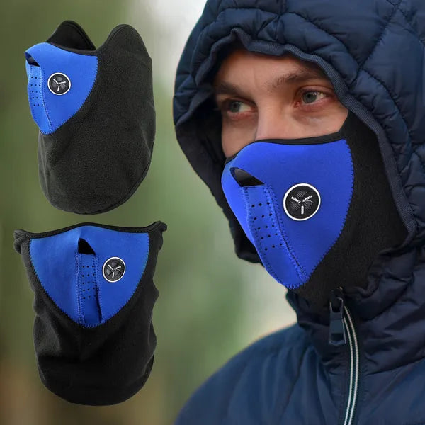Half Face Mask Windproof Breathable Neck Warmer for Riding