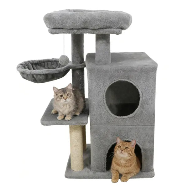 Premium Multi Level Cat Tree with Condo and Scratching Posts