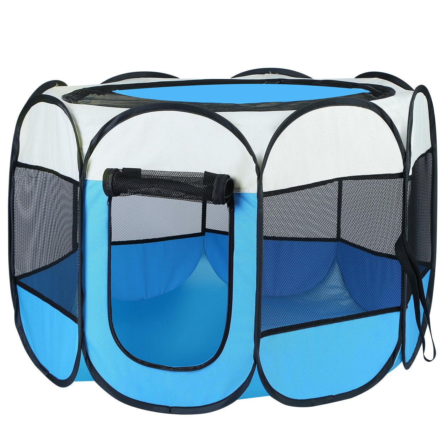 Premium Foldable Pet Tent Playpen Water Resistant Indoor Outdoor