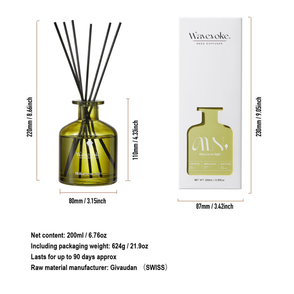 Luxury Reed Diffuser Essential Oil for Fresh Home Fragrance