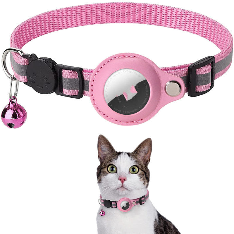 Premium Reflective Airtag Pet Collar Waterproof Protective Case