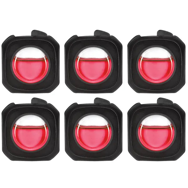 6-Pack Honey Peach Scent Car Vent Clip Air Freshener Long Lasting