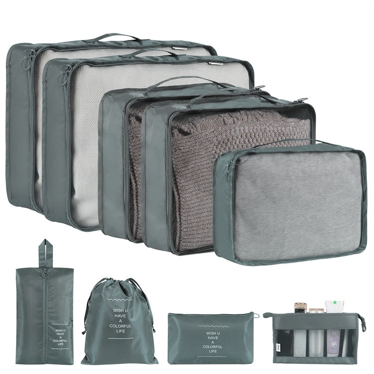 Minimalist Solid Color Storage Bag for Home Organization