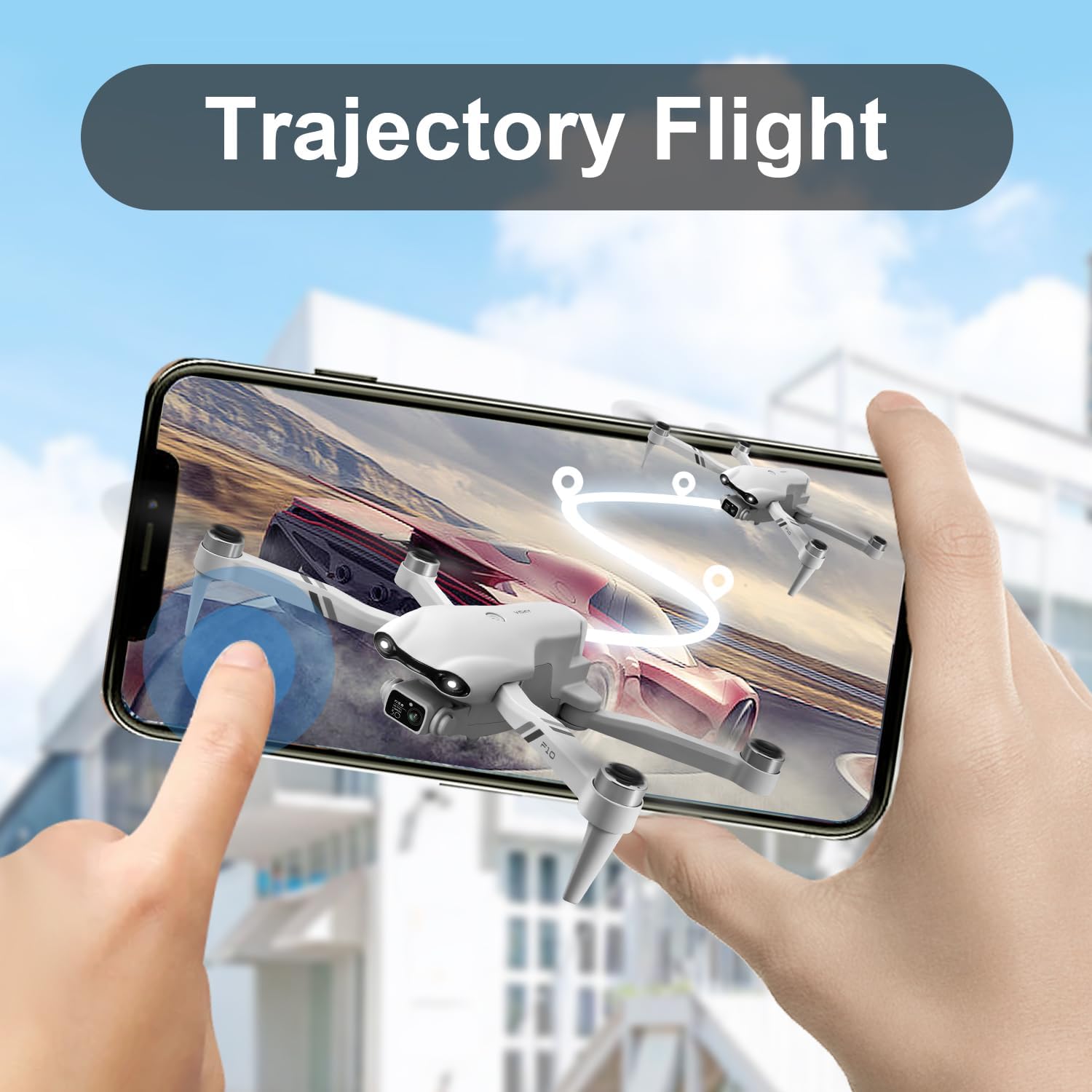 F10 Foldable Drone 1080P WiFi FPV Camera RC Quadcopter