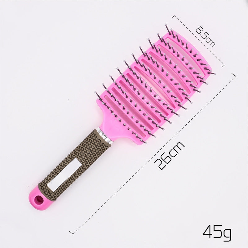 Bristle & Nylon Hair Brush for Detangling and Scalp Massage