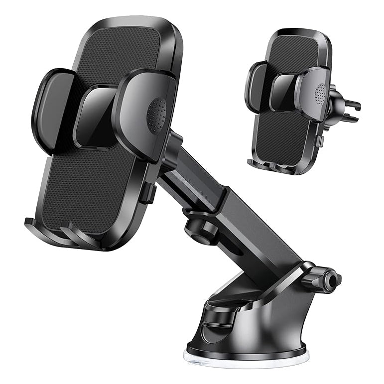 4 in 1 Car Phone Mount Universal Holder Strong Suction Grip