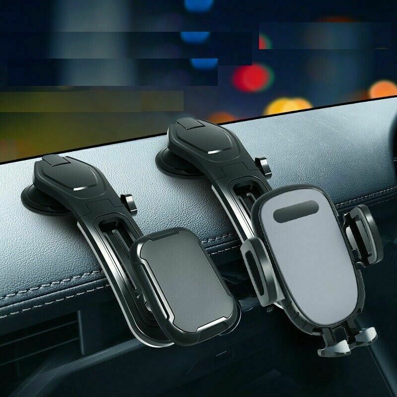 360 Rotatable Car Phone Holder Dashboard Gravity Mount Stand