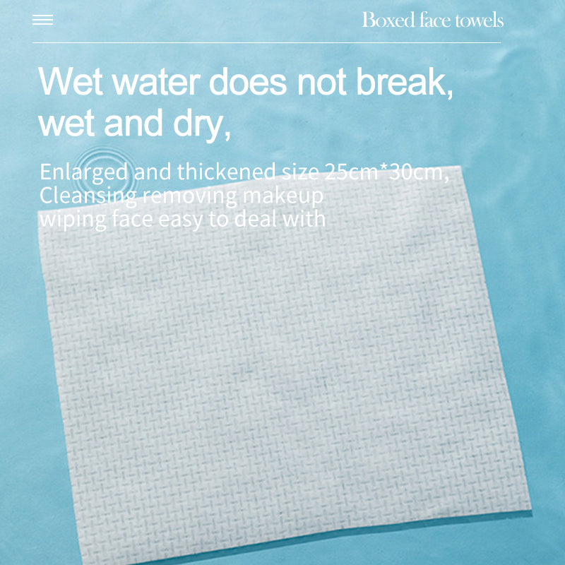 XL Disposable Face Towels for Sensitive Skin Makeup Remover