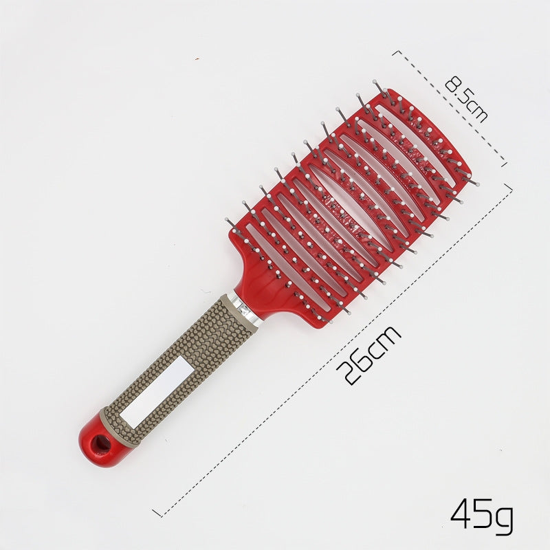 Bristle & Nylon Hair Brush for Detangling and Scalp Massage
