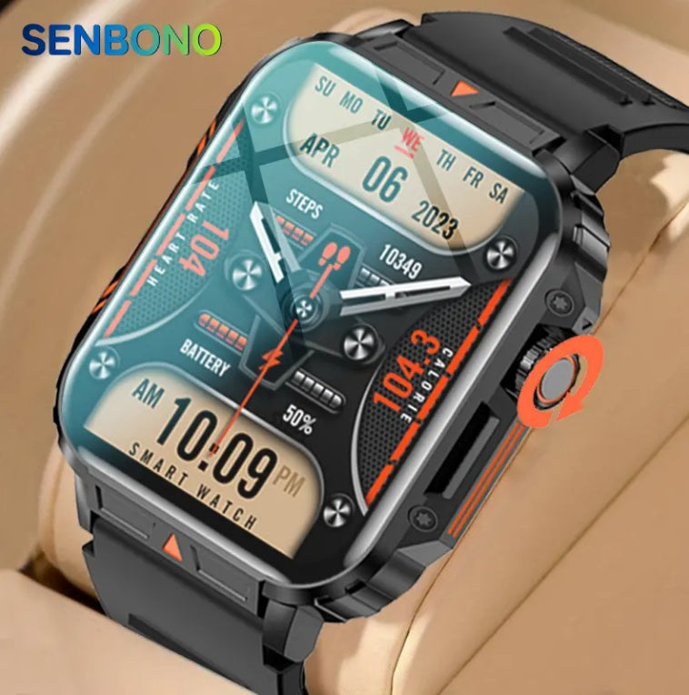 L81 Outdoor Smartwatch with BT Call Big Battery Fitness Tracker For Men