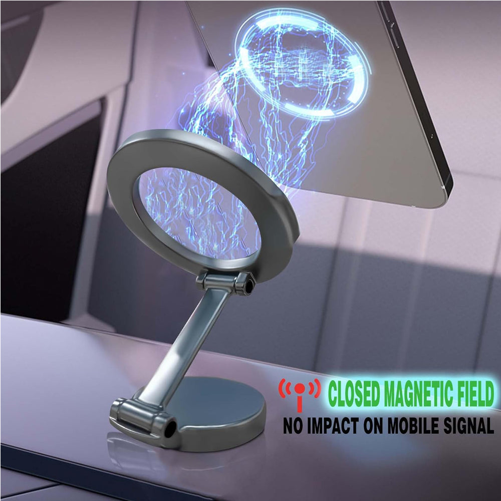 Magnetic Car Phone Mount Adjustable 360 Rotation Strong Holder
