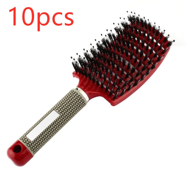 Bristle & Nylon Hair Brush for Detangling and Scalp Massage