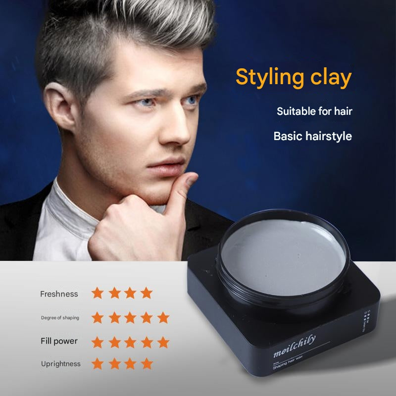 Men’s Hair Styling Wax Strong Hold Natural Look