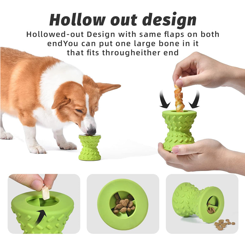 Premium Natural Rubber Dog Chew Toys for Aggressive Chewers