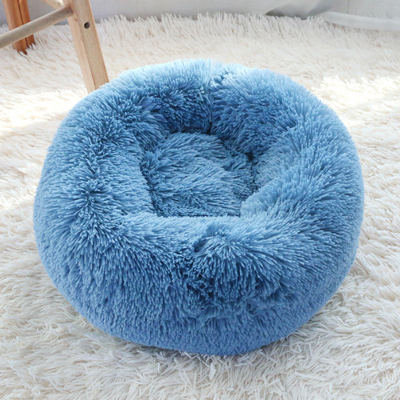 Luxury Plush Pet Nest Soft Warm Cozy Bed for Dogs & Cats