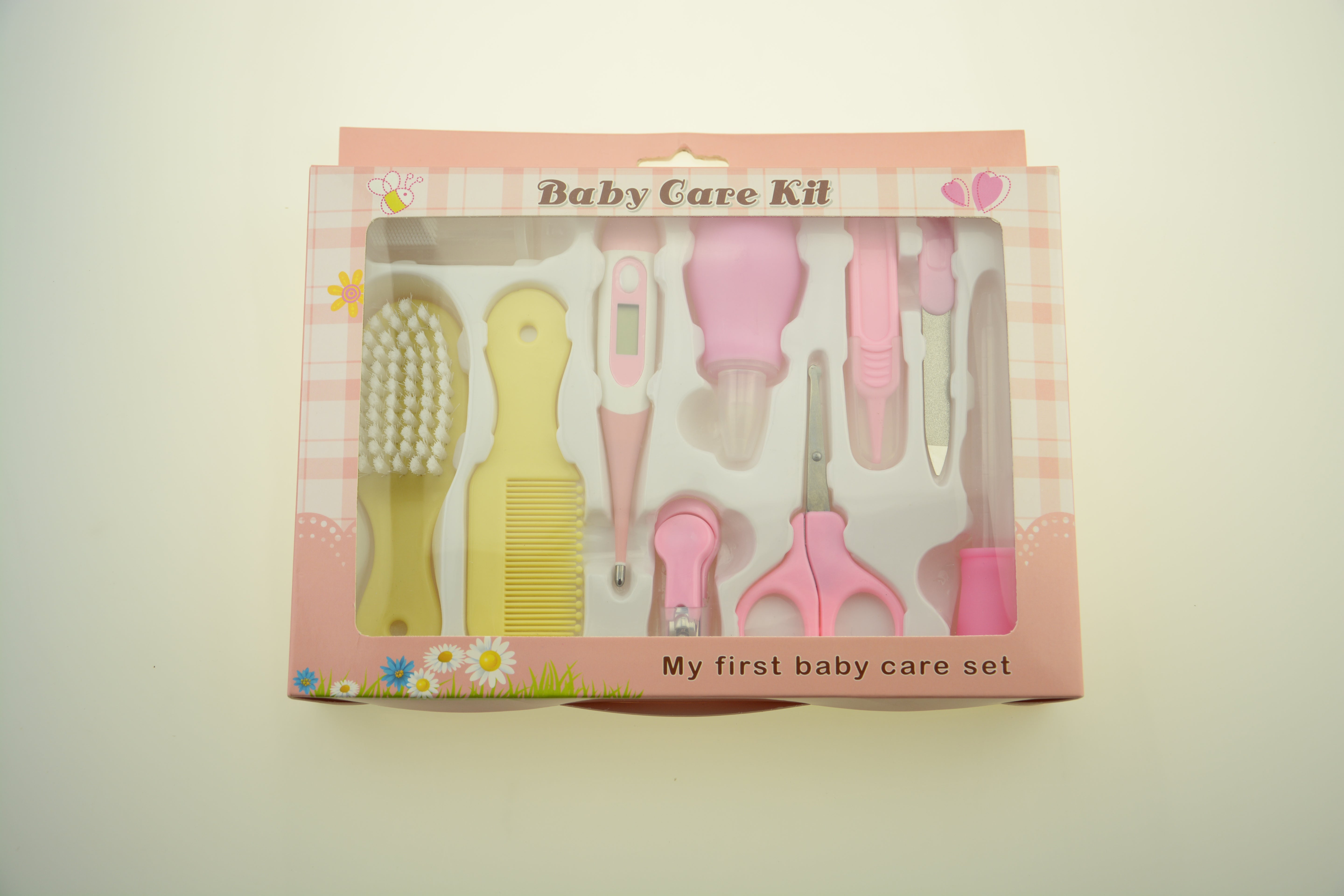 Baby Grooming and Care Kit with Thermometer, Nasal Care and Nail Clipper Set