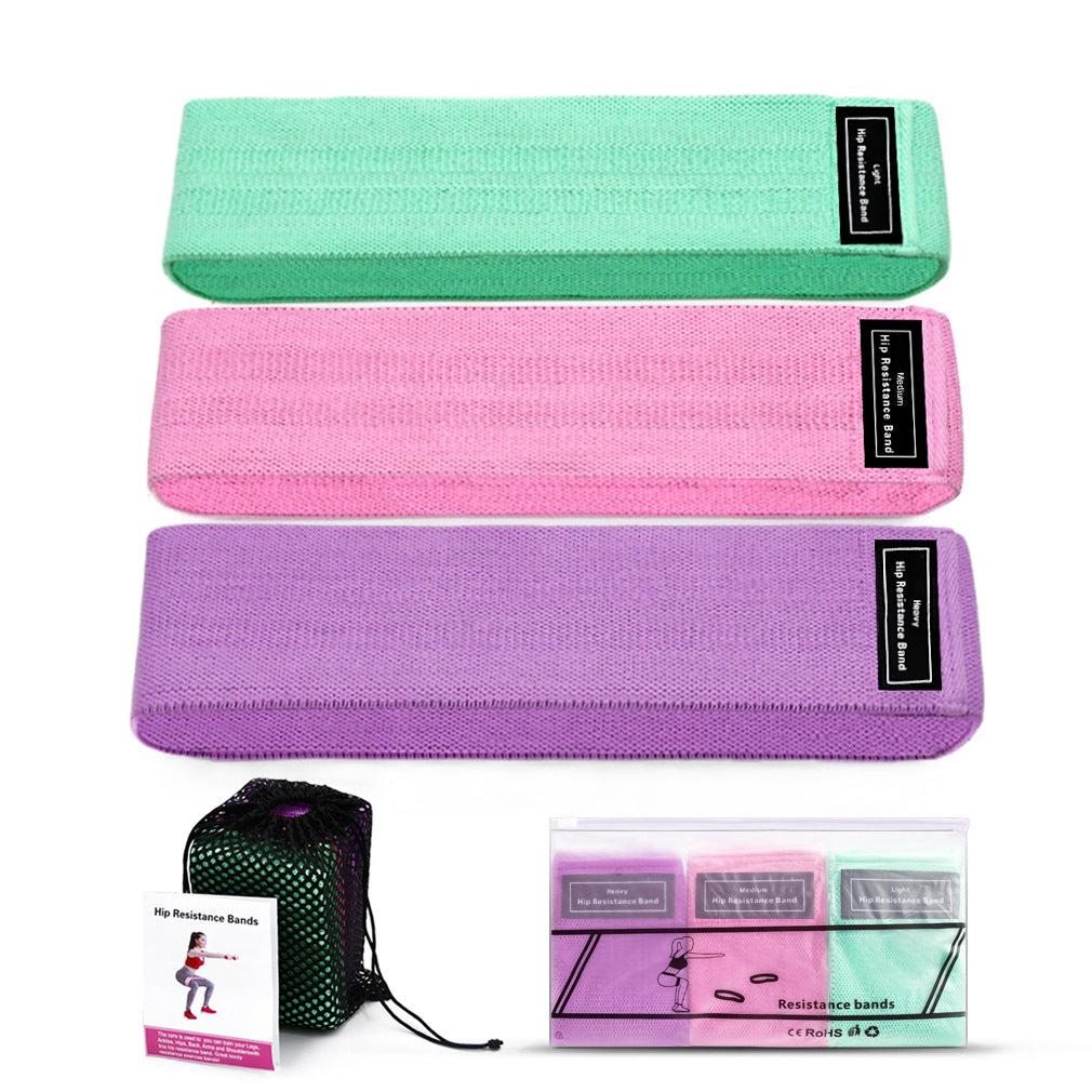 Resistance Hip Circle Elastic Fitness Squat Band for Glutes, Legs & Yoga Training