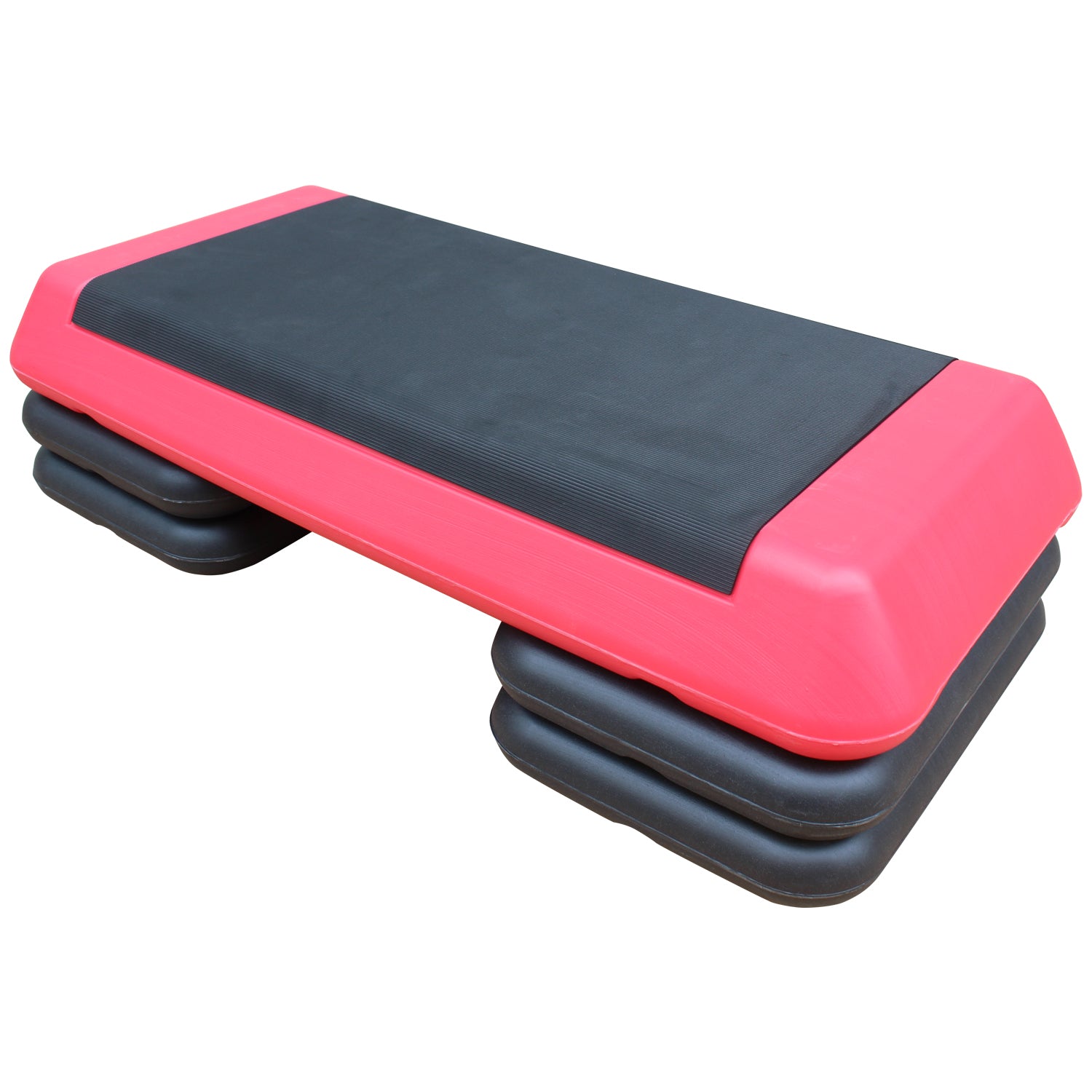 Adjustable Aerobic Stepper Platform with Non-Slip Workout Design