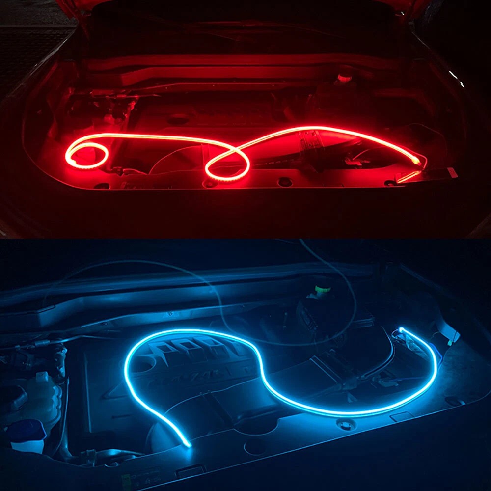 180cm Flexible LED Hood Light Strip 12V Waterproof DRL