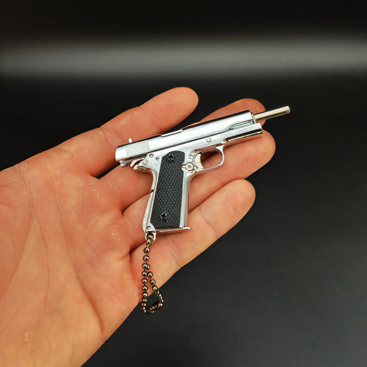 Mini Colt M1911 Pistol Keychain Replica