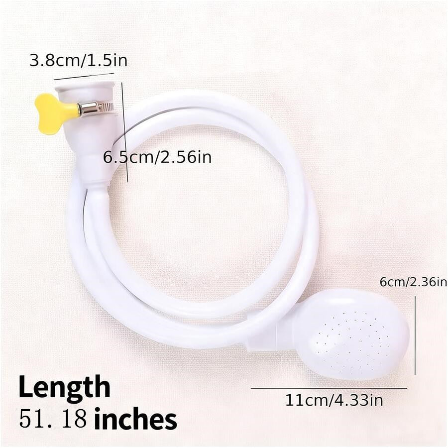 Premium Portable Faucet Sprayer Pet Bath Shower Head Adapter