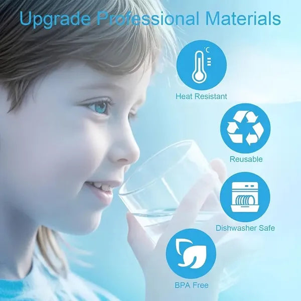 3-Piece Reusable Water Bottle Caps for 3 & 5 Gallon Bottles