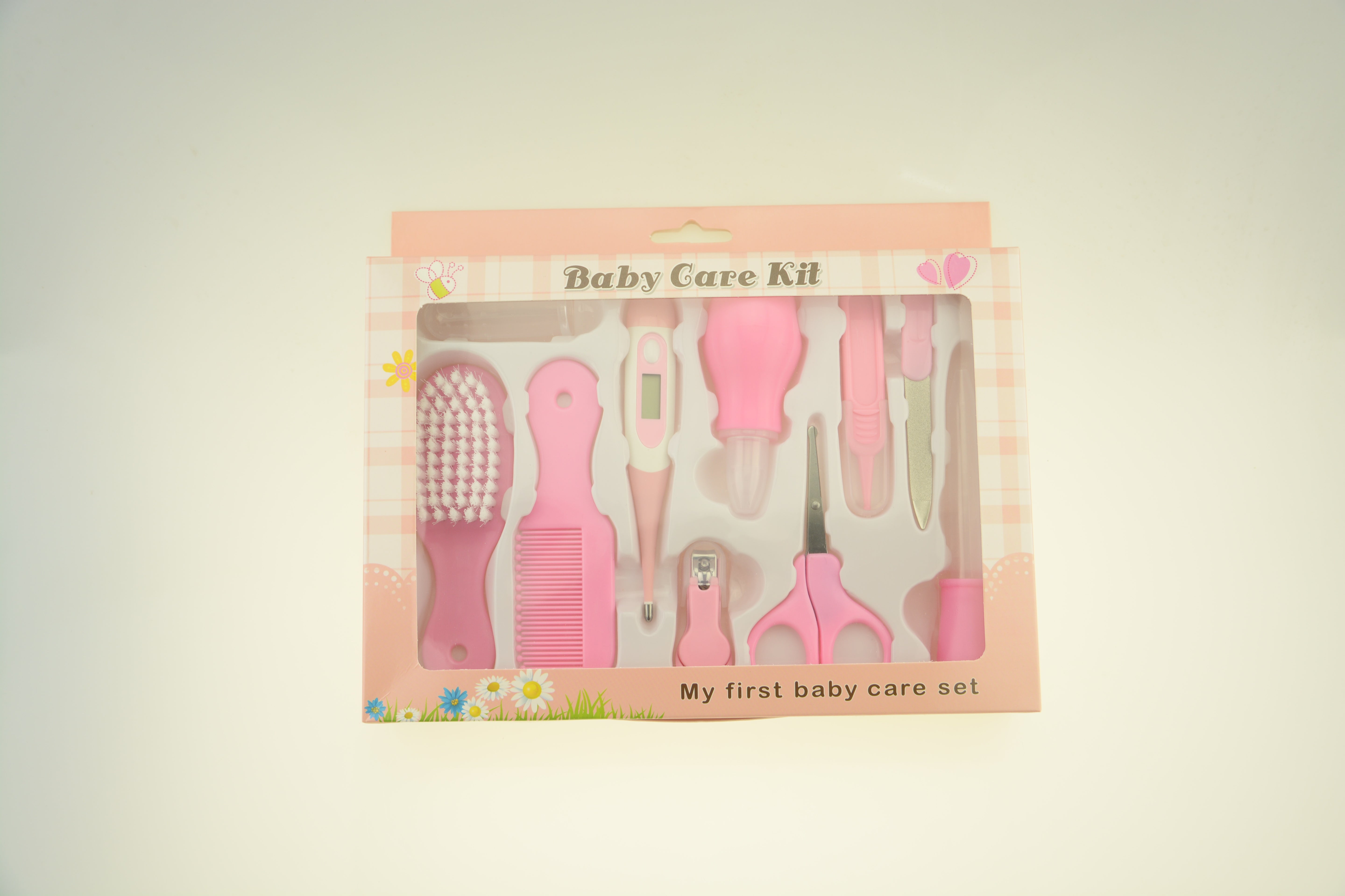 Baby Grooming and Care Kit with Thermometer, Nasal Care and Nail Clipper Set