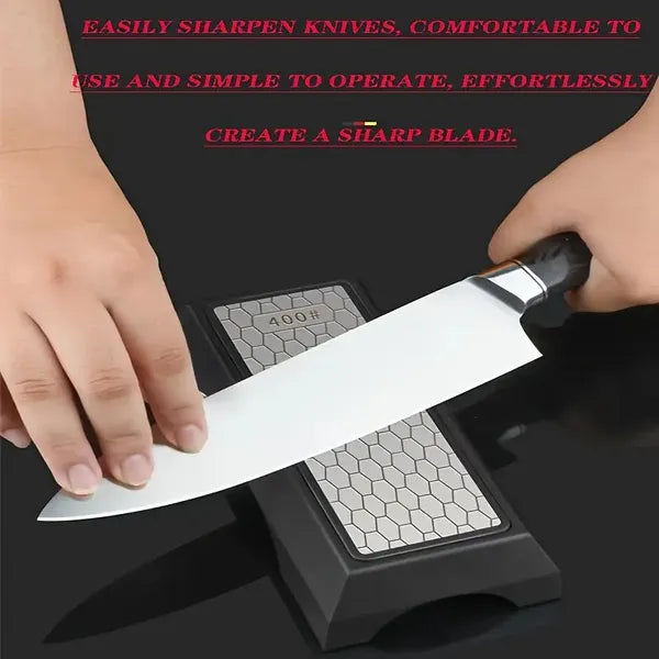 Diamond Knife Sharpening Stone Double Sided Coarse and Fine Grit