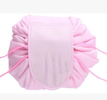 Animal Print Large Capacity Drawstring Cosmetic Storage Bag for Travel Use