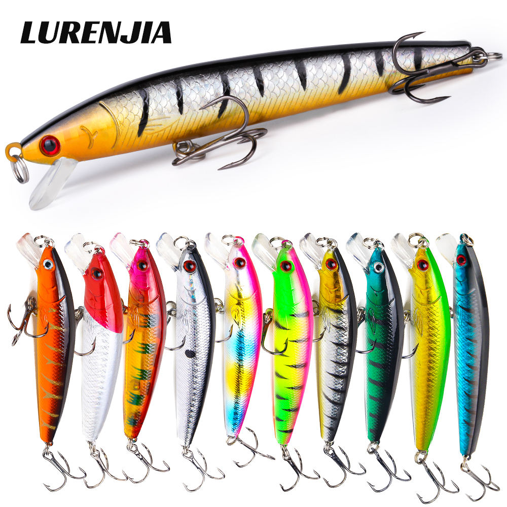 22/58/102pcs Fishing Lure Kit Topwater Floating Bass Set