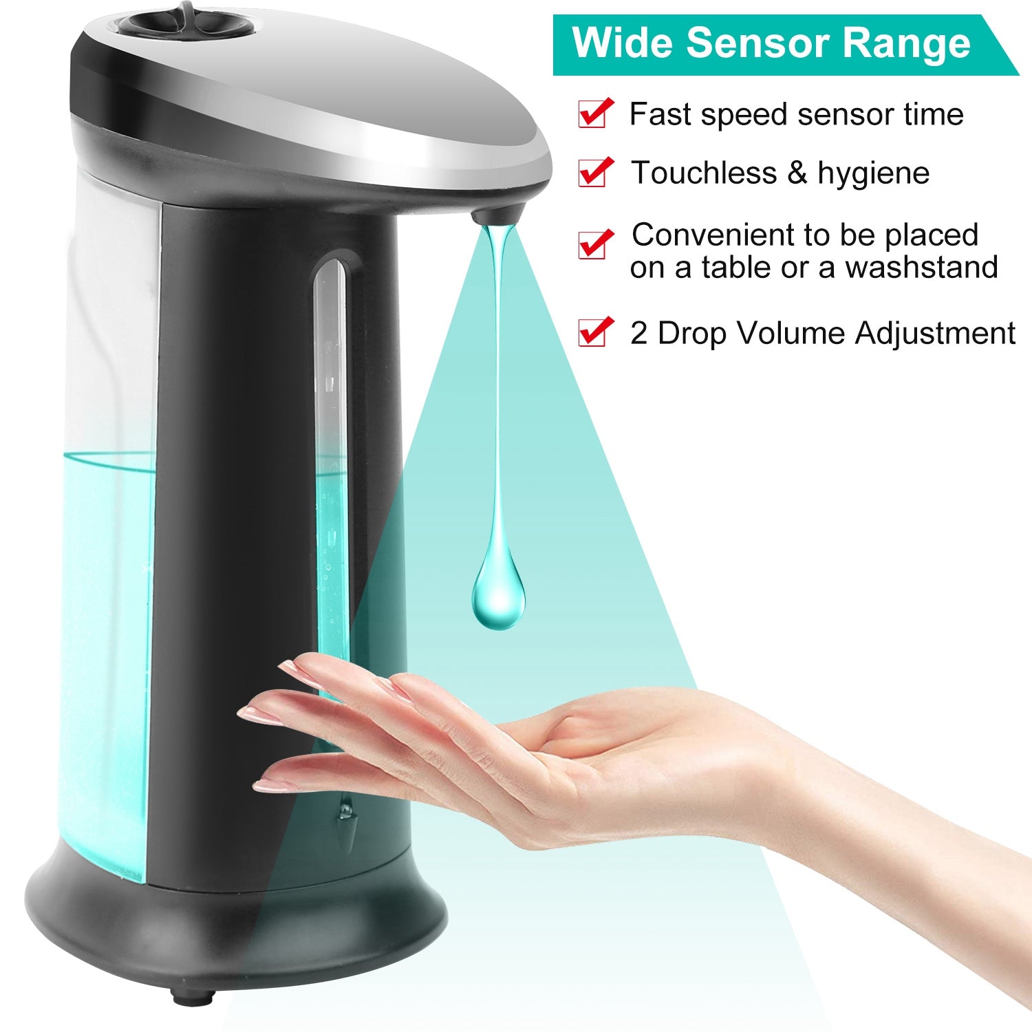 Automatic Soap Dispenser 400ML Touchless Sensor Dispenser