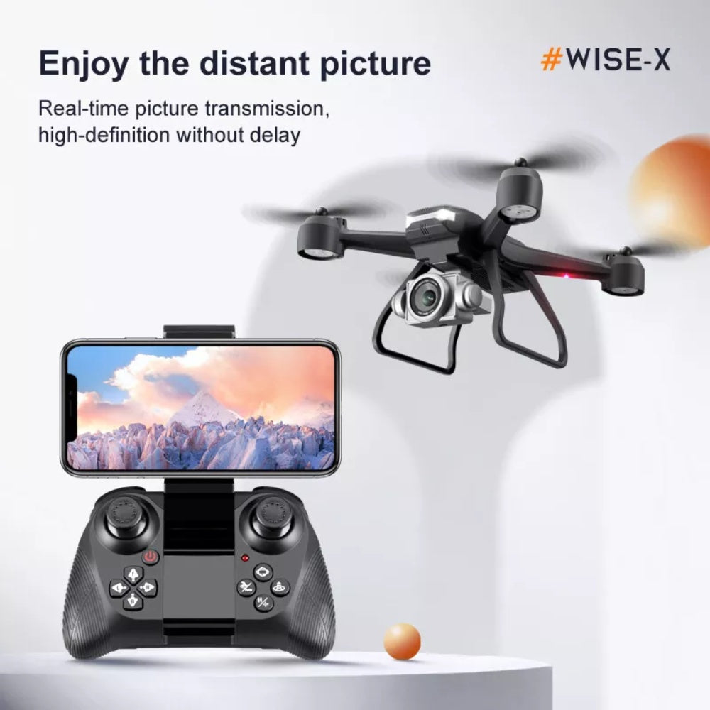 V14 6K HD Dual Camera WiFi FPV Drone, 2 Batteries, Portable for Adults