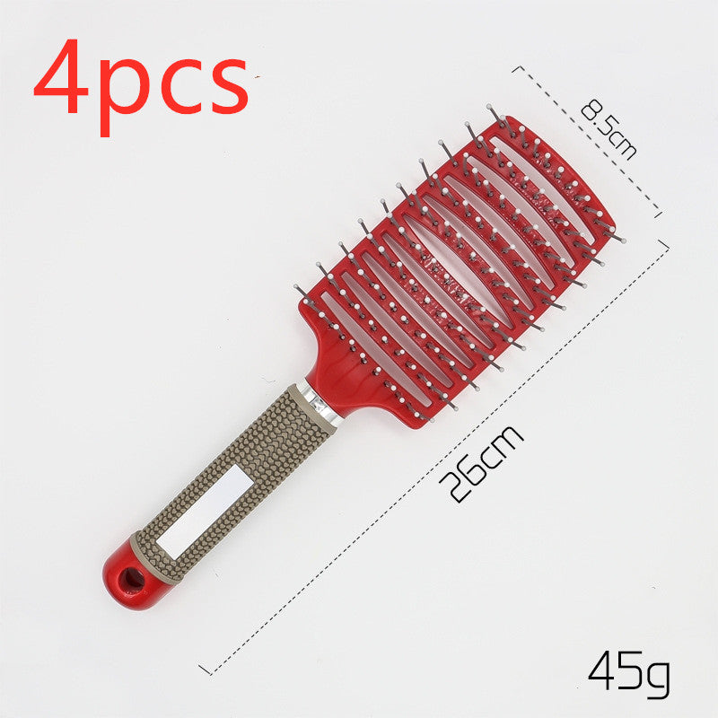 Bristle & Nylon Hair Brush for Detangling and Scalp Massage
