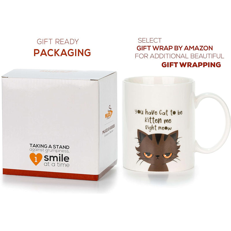 Funny Cat Coffee Mug 325ml Cute Novelty Tea Cup Gift