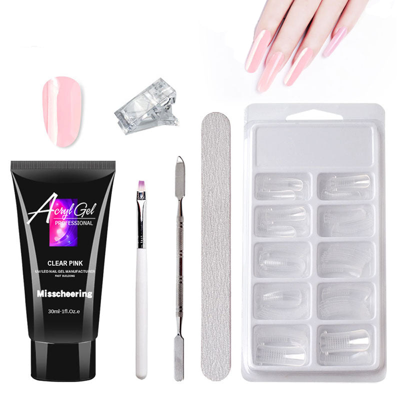 Painless Extension Crystal Gel Nail Art Set
