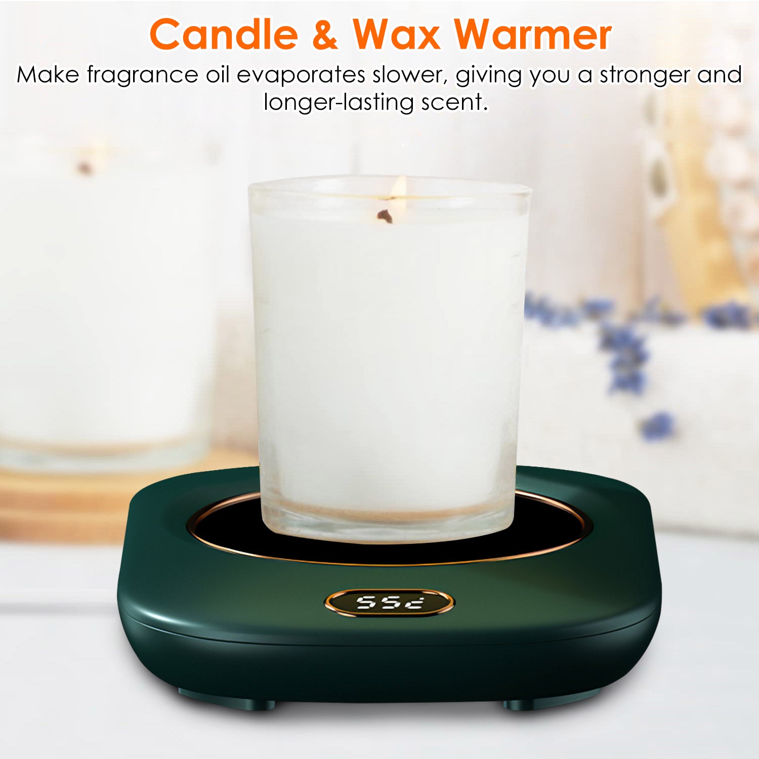 Electric Coffee Mug Warmer for Desk with 3 Temperature Settings