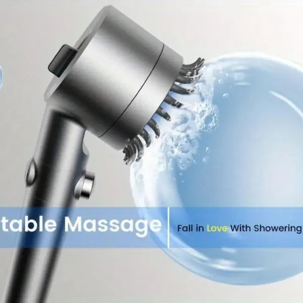 Advanced Filtration Shower System with Turbo Pressure Flow