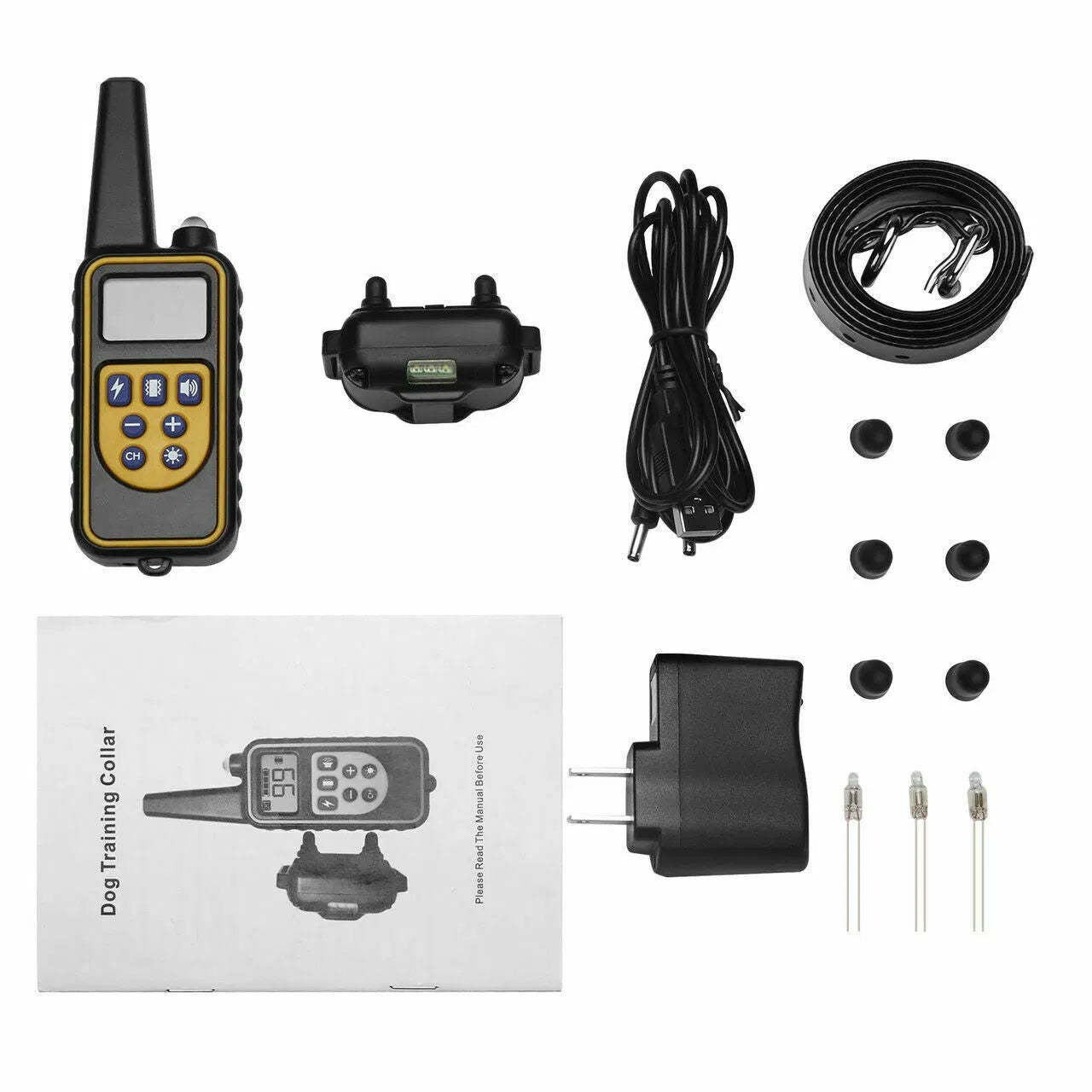 Premium Dog Training Collar with Remote and Waterproof Design
