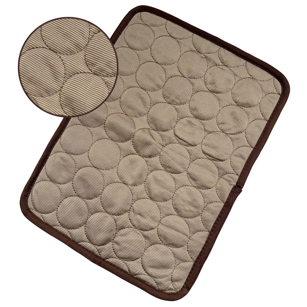 Premium Dog Cooling Mat Summer Pet Ice Pad Durable Comfort Bed