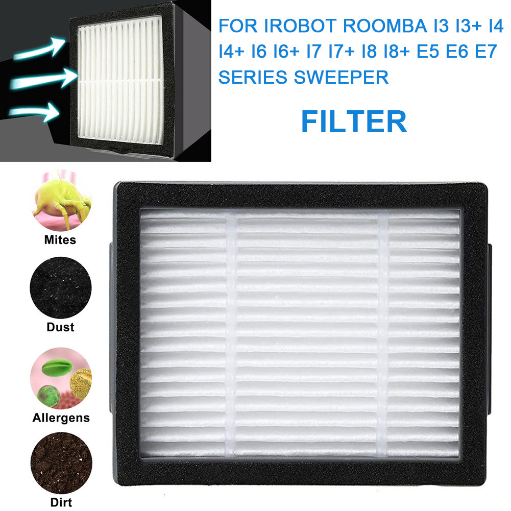 Premium Robot Vacuum Filter Replacement Kit High Efficiency