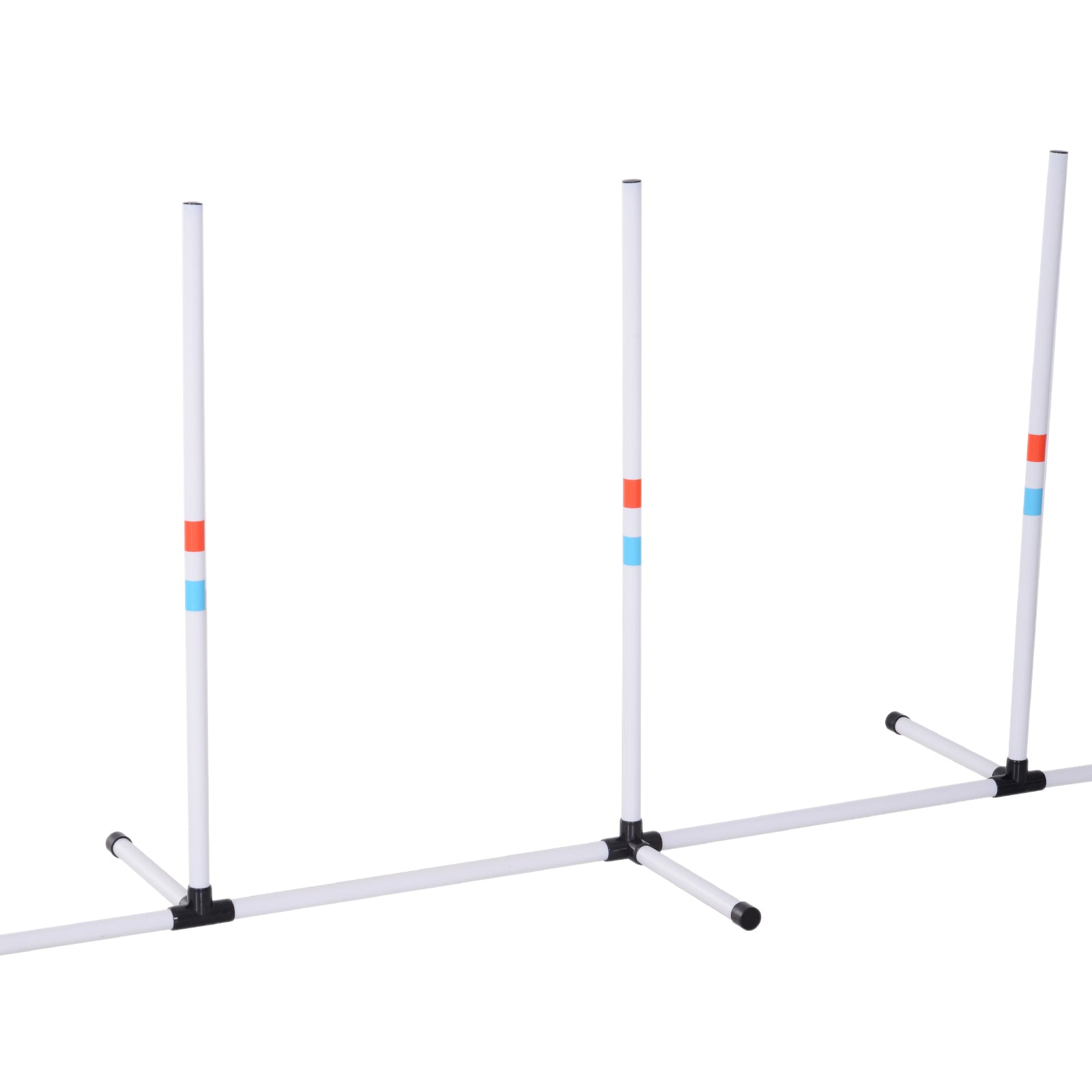 Premium Dog Weave Poles Agility Training Set with Storage Bag