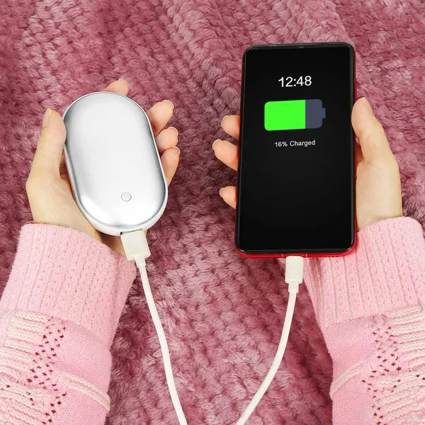 Portable Hand Warmer 5000mAh Rechargeable Power Bank Heater