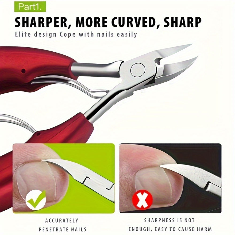 Podiatrist Toenail Clippers for Thick Ingrown Nails
