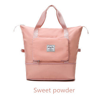 Dry and Wet Separation Sports Shoulder Bag Portable Gym Travel Tote