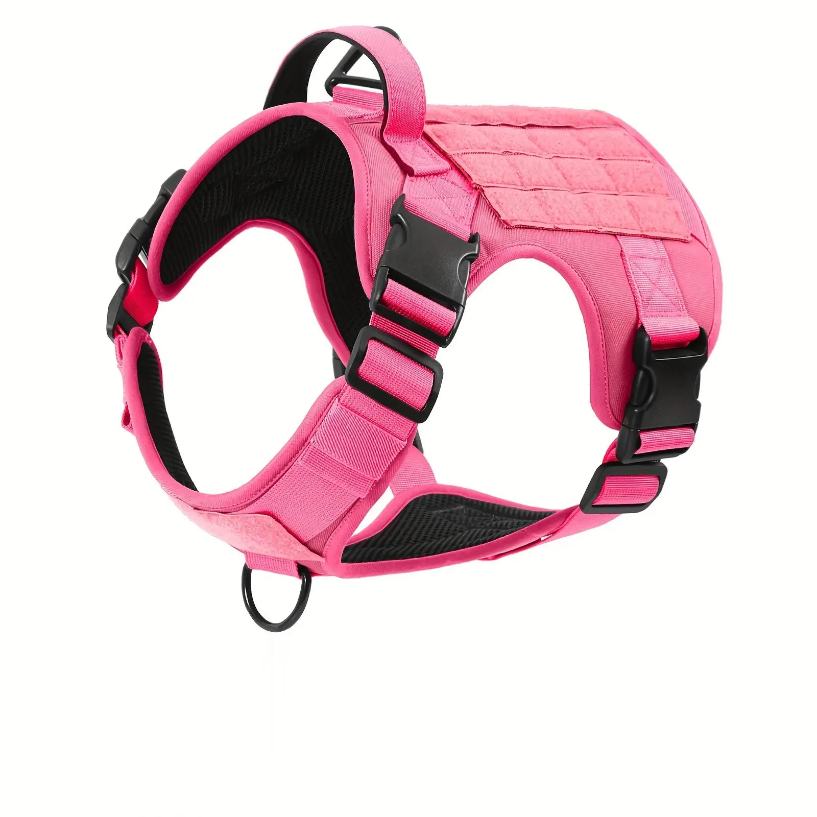 Premium Tactical Dog Harness Reflective Adjustable Service Vest