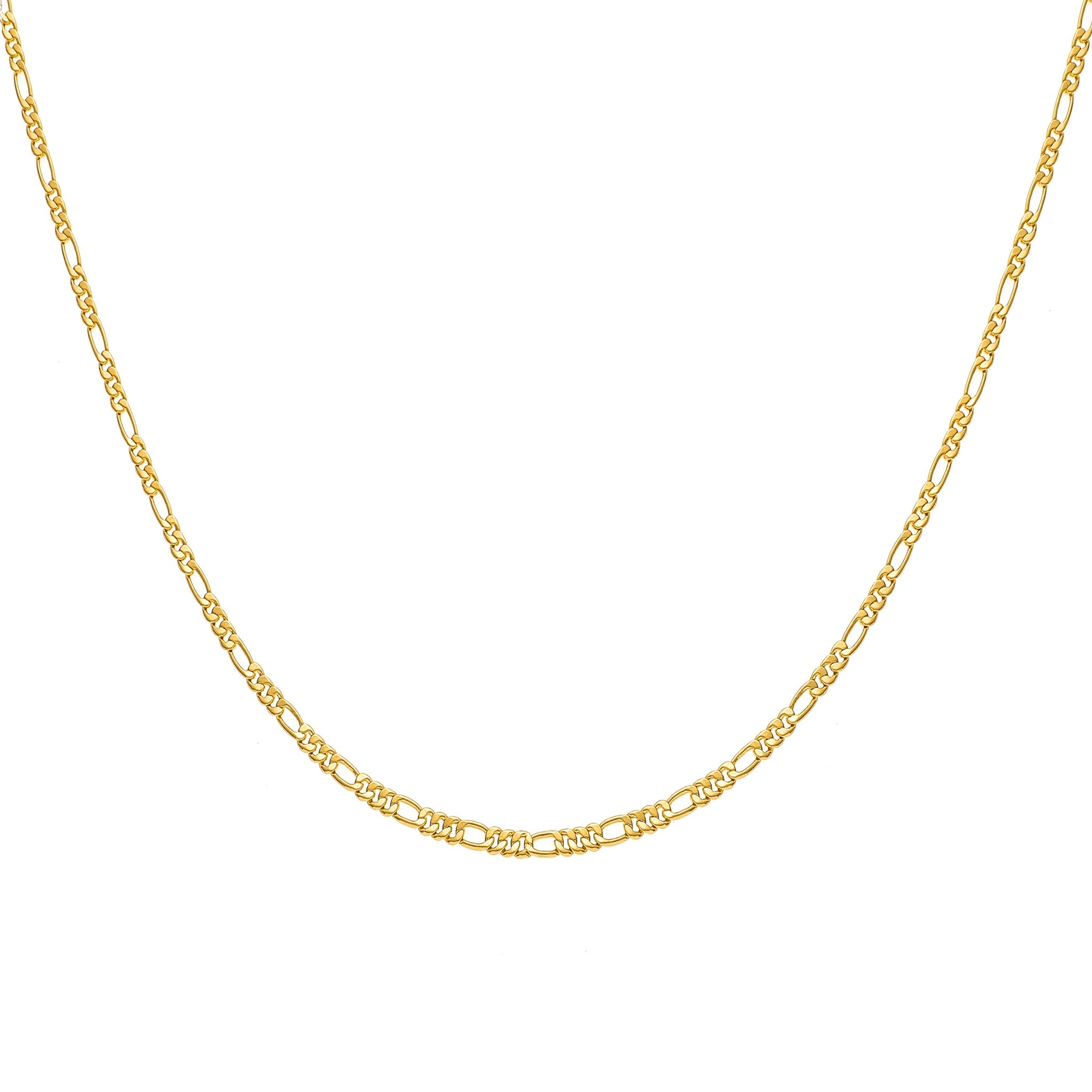 Premium Classic Gold Plated Necklace – Elegant Minimalist Chain