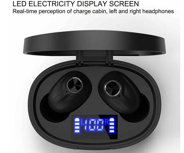 TWS Bluetooth 5.1 Waterproof Noise Cancelling Wireless Earbuds